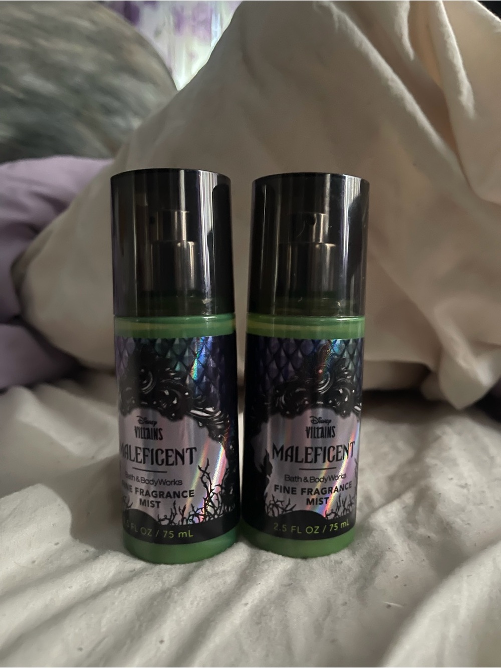 Bath & Body Works Maleficent Fine Fragrance Mist travel size bundle